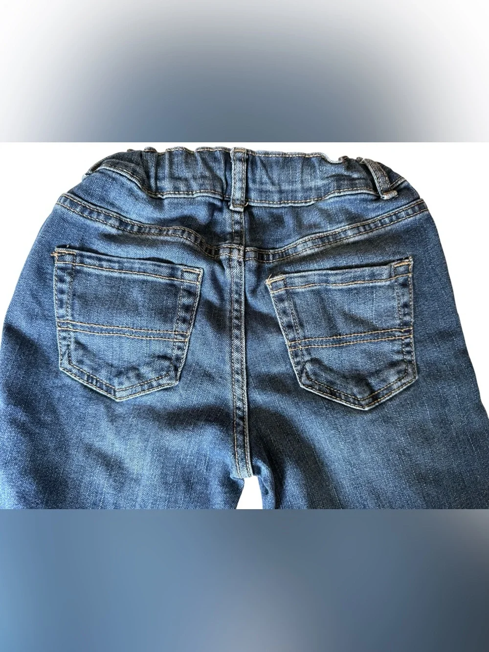 The Children’s Place Boys Size 7 Straight Leg Stretch Jeans Adjustable Waist